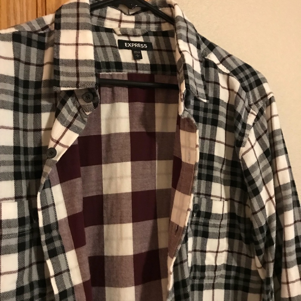 Express Flannel Shirt - SUPER SOFT - Large